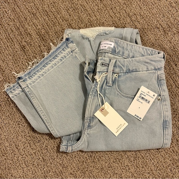 NWT Good American - Good Icon jeans SZ 0/25 - Picture 4 of 5